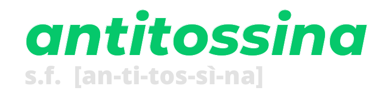 antitossina