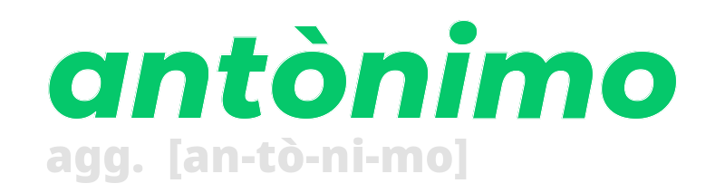 antonimo