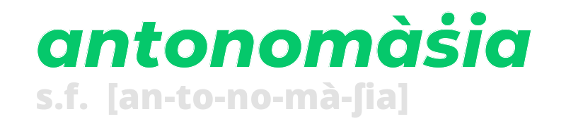 antonomasia