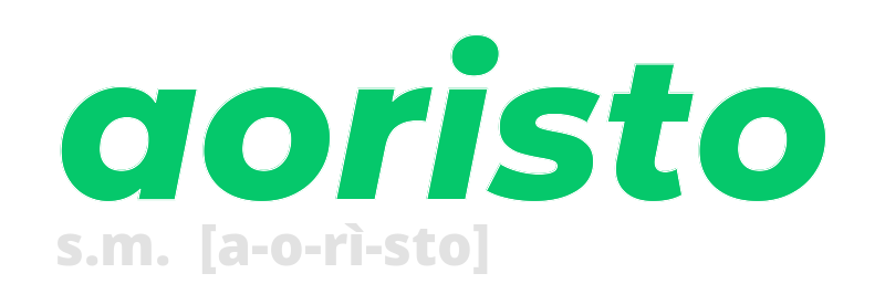 aoristo