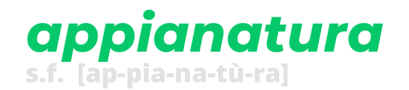 appianatura