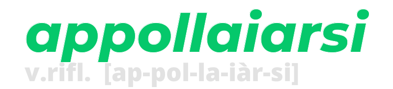 appollaiarsi