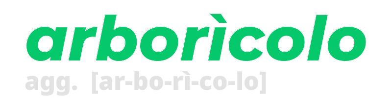 arboricolo