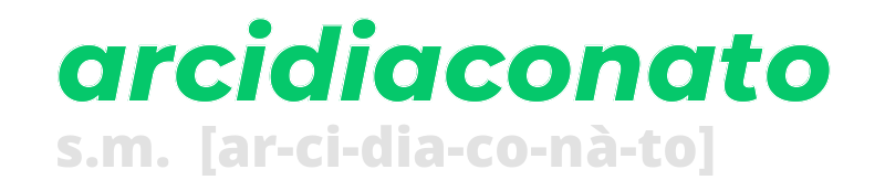 arcidiaconato