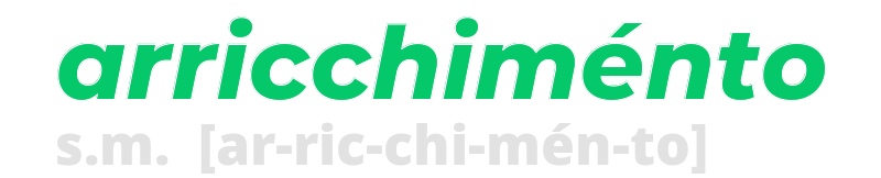 arricchimento