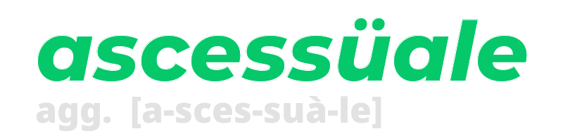 ascessuale