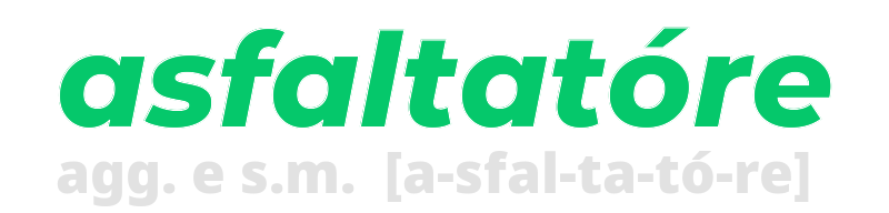 asfaltatore