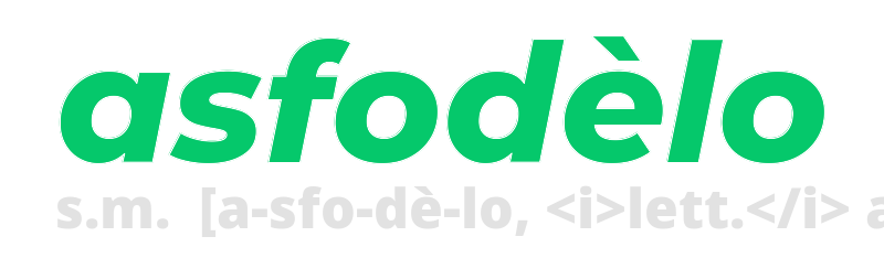 asfodelo