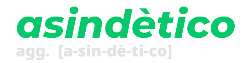 asindetico