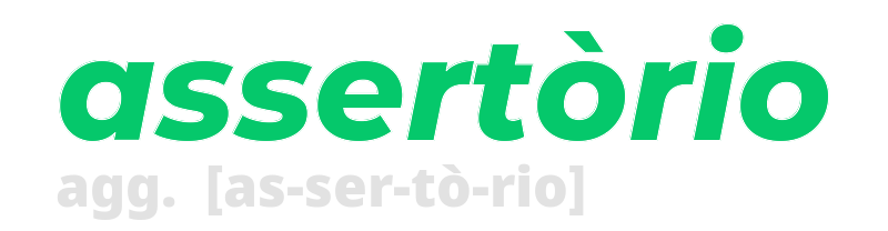 assertorio