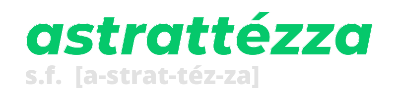 astrattezza