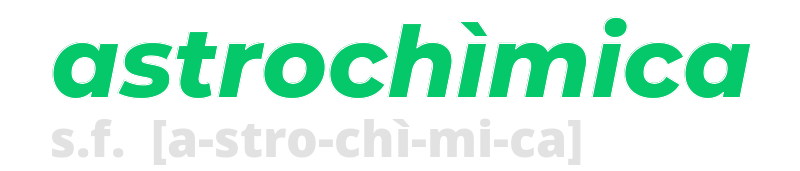 astrochimica