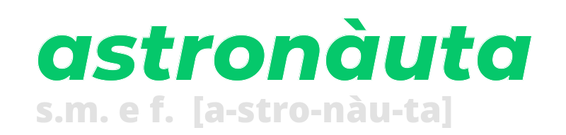 astronauta