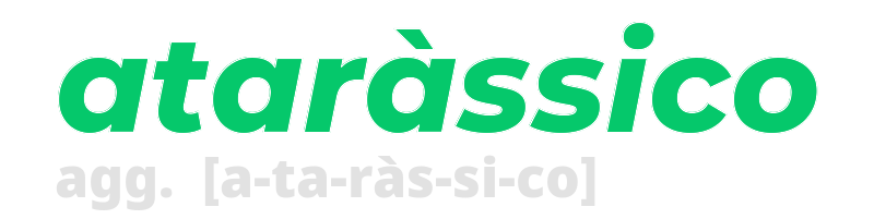 atarassico