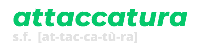 attaccatura