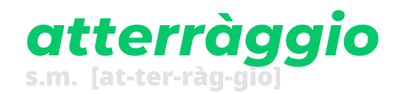 atterraggio