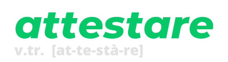 attestare