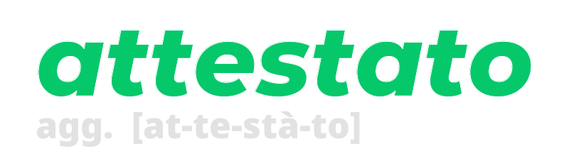 attestato