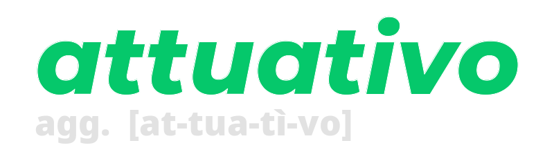 attuativo