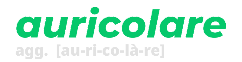 auricolare