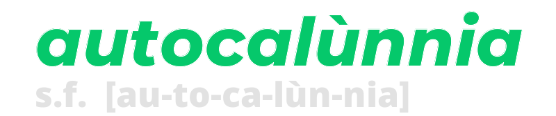 autocalunnia