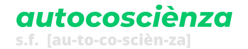 autocoscienza