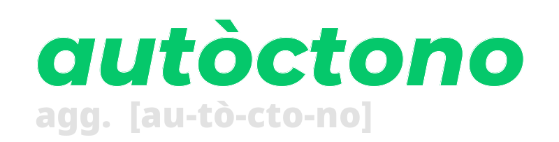 autoctono