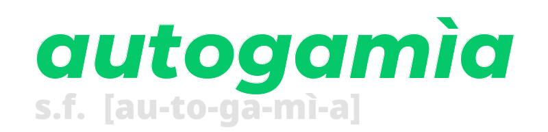 autogamia