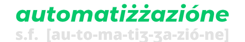 automatizzazione