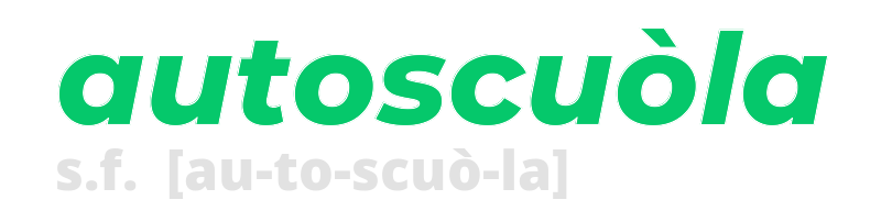 autoscuola