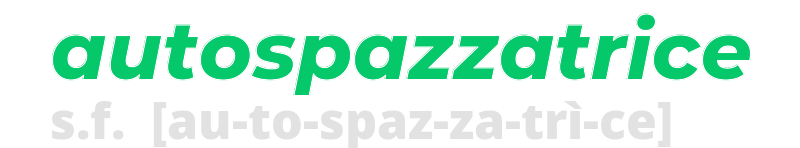 autospazzatrice