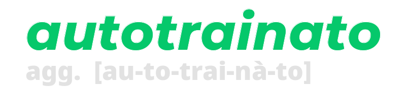 autotrainato