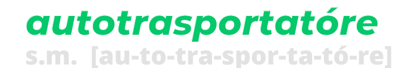 autotrasportatore