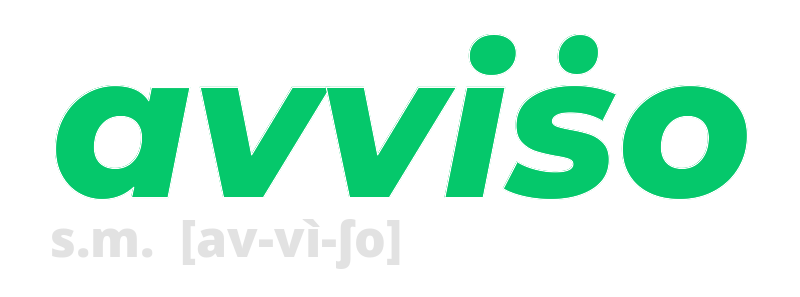 avviso