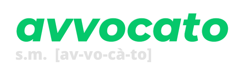 avvocato