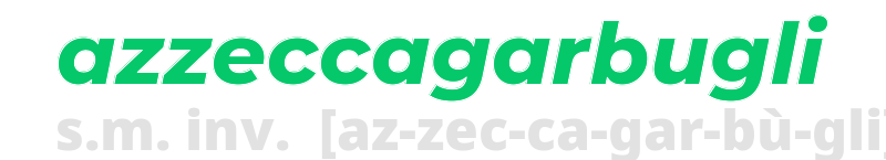 azzeccagarbugli