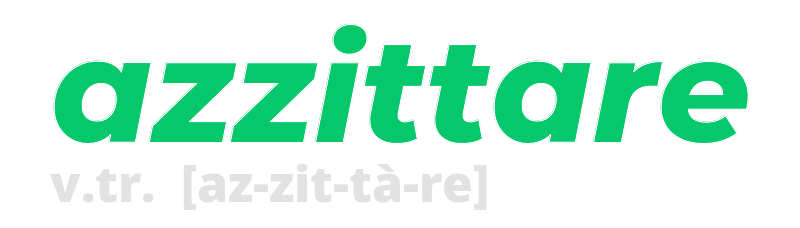 azzittare