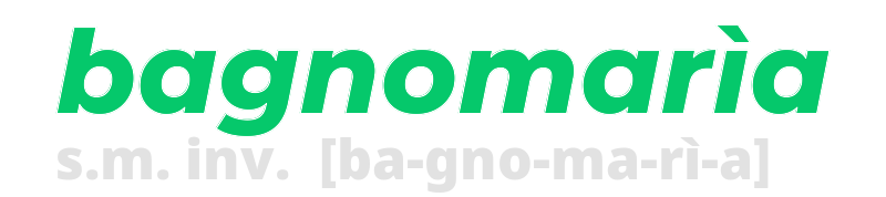 bagnomaria