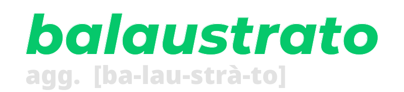 balaustrato