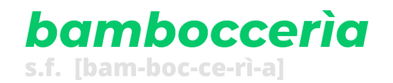 bambocceria