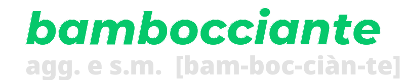 bambocciante