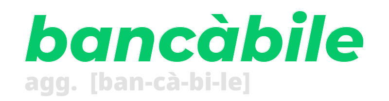 bancabile