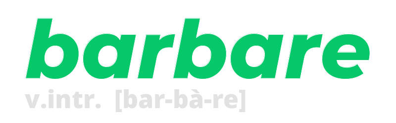 barbare