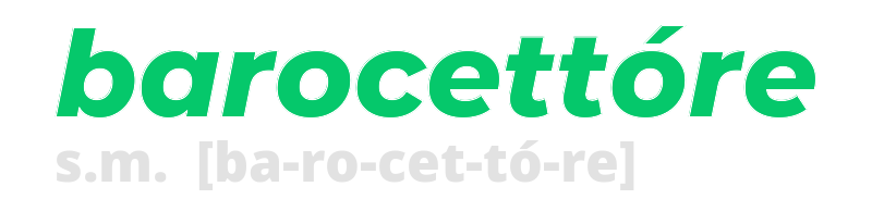 barocettore