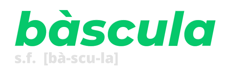 bascula