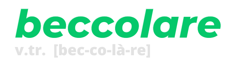 beccolare