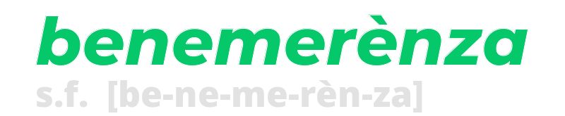 benemerenza