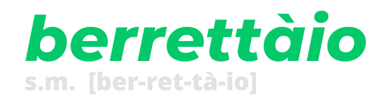 berrettaio