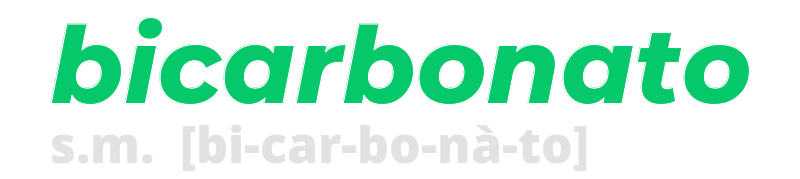 bicarbonato