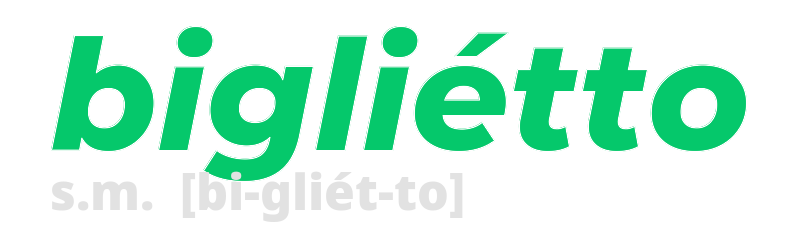 biglietto